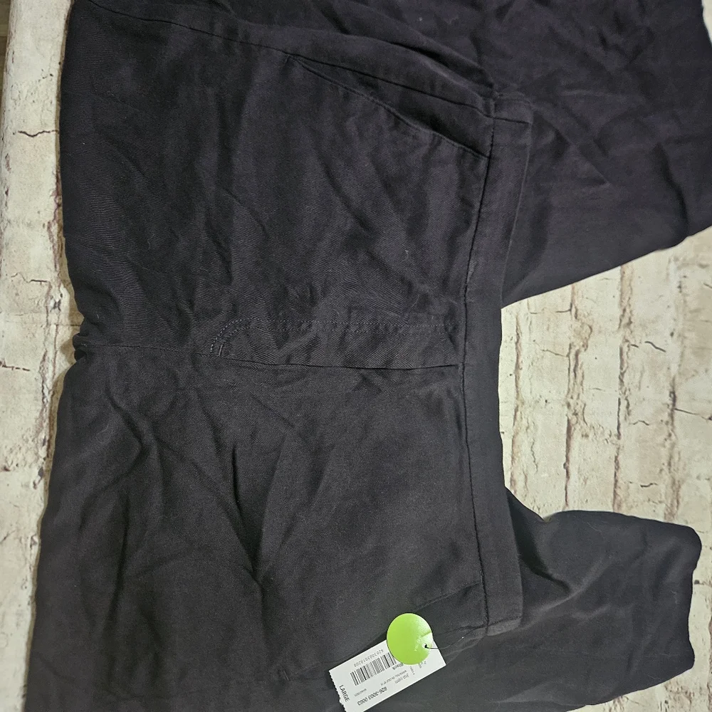 🔥NWT east 5th pull on wide‎ leg capri l